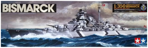 Tamiya - 1/350 Bismarck Battleship