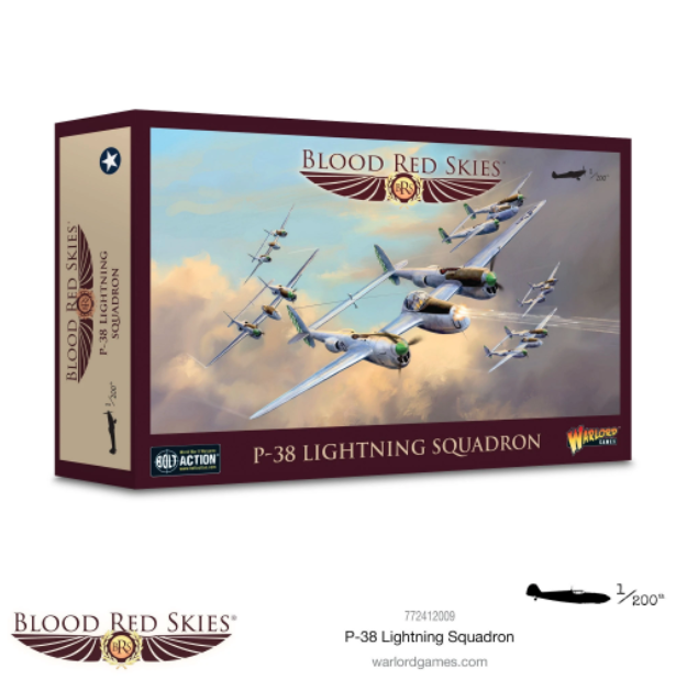 Warlord - Blood Red Skies P-38 Lightning Squadron