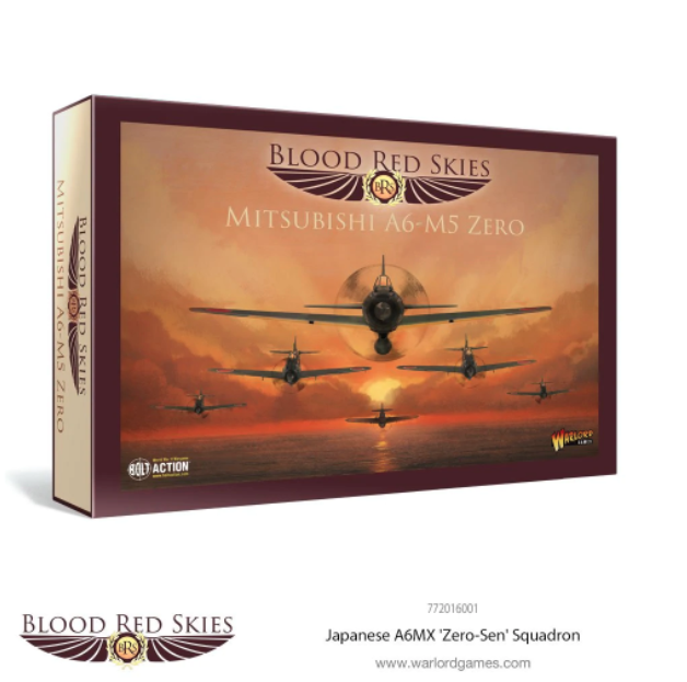 Warlord - Blood Red Skies Mitsubishi A6-M5 Zero Squadron