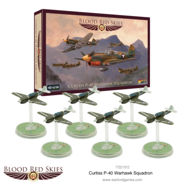 Warlord - Blood Red Skies Curtis P-40 Warhawk Squadron