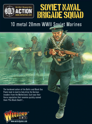 Warlord - Bolt Action  Soviet Naval Brigade Squad