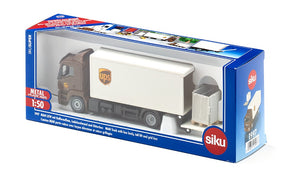 Siku - 1/50 UPS MAN Truck w/box body and tail lift