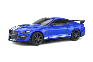 Solido - 1/18 Ford Shelby GT500 Fast Track Blue-White 2020