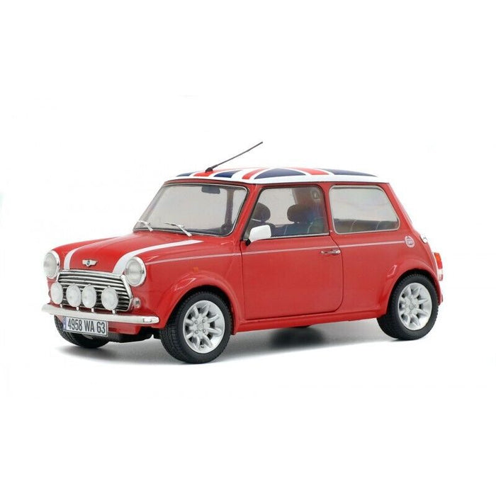 Solido - 1/18 Mini Cooper Sport Red/English Flag