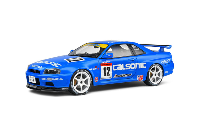 Solido - 1/18 Nissan GT-R R34 Streetfighter Calsonic Tribute