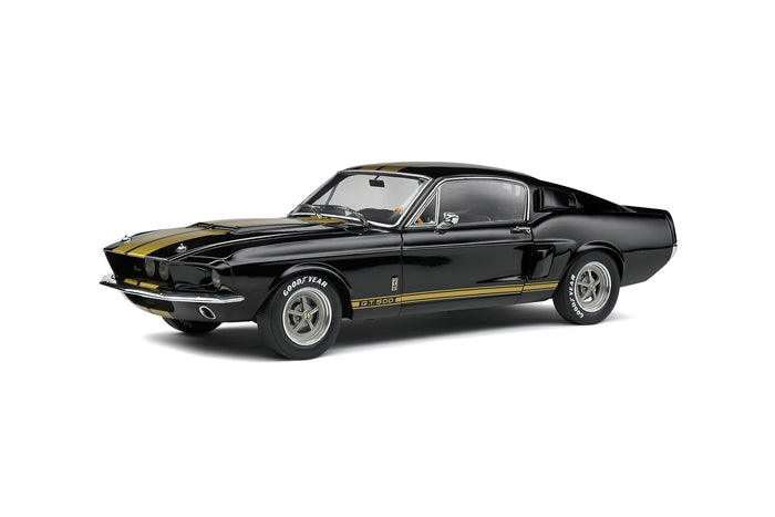 Solido - 1/18 Shelby GT500 Black/Gold Stripes 67