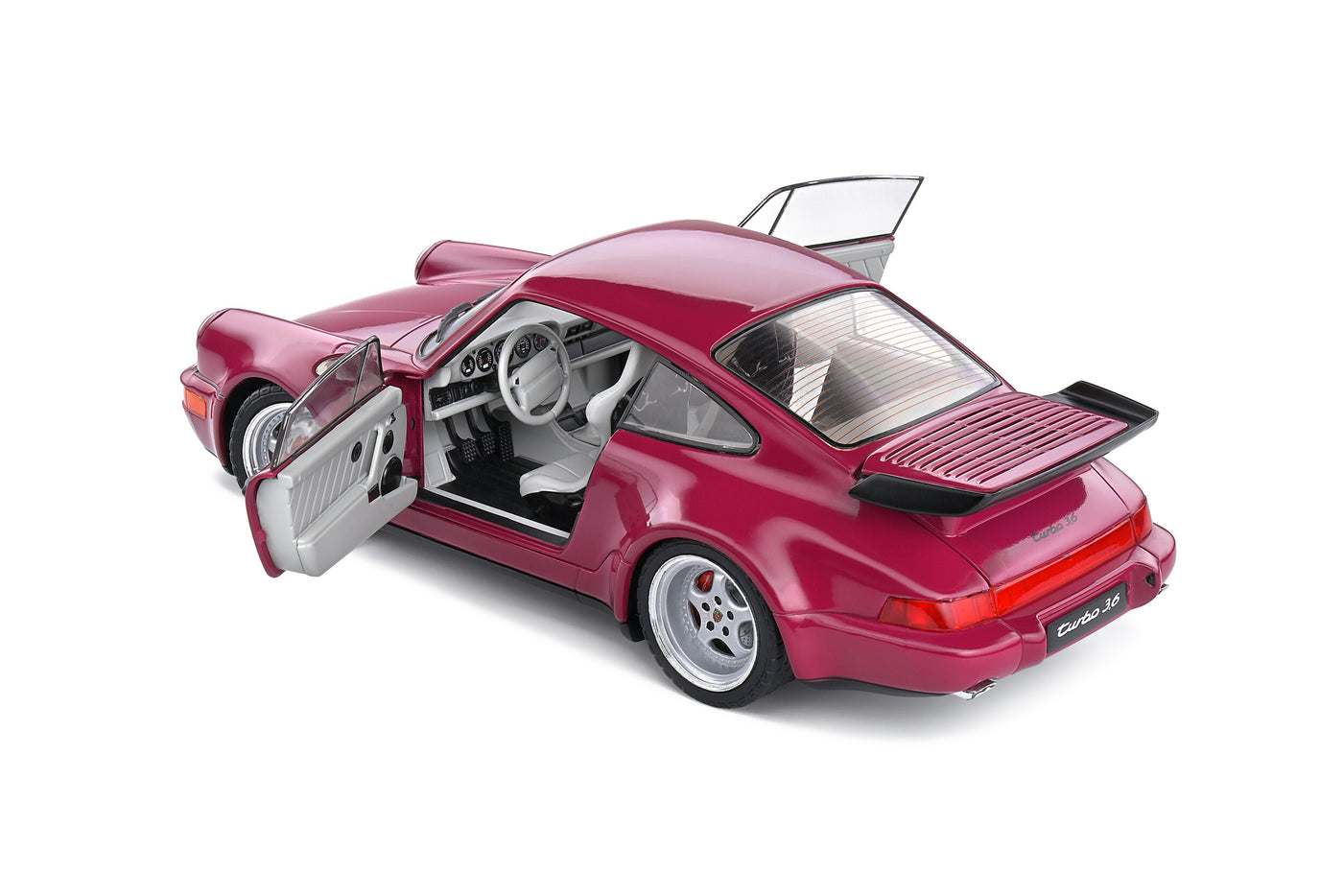 Solido - 1/18 Porsche 911 (964) Turbo Sternrubin 1991 – Jix Hobbies