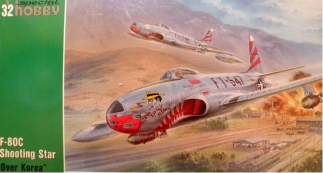 Decals Lockheed F-80C Shooting Star over Korea (de... LF Models with Decals Lockheed F-80C Shooting Star over Korea (de... LF Models with