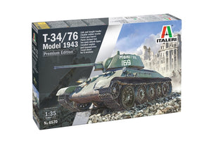 Italeri - 1/35 T-34/76 Model 1943 (Premium Edition)