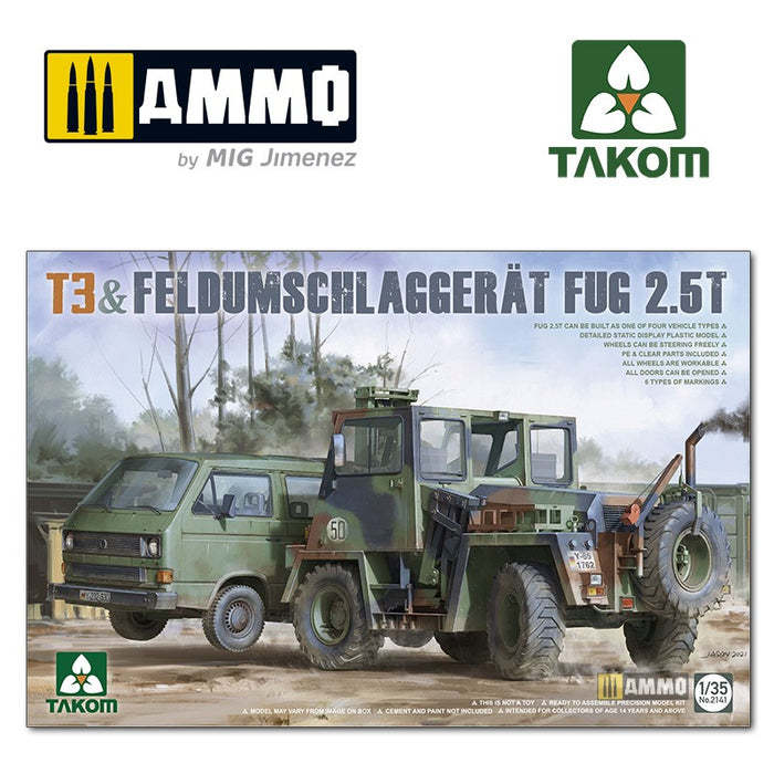 Takom - 1/35 T3 + Feldumschlaggerat FUG 2.5t