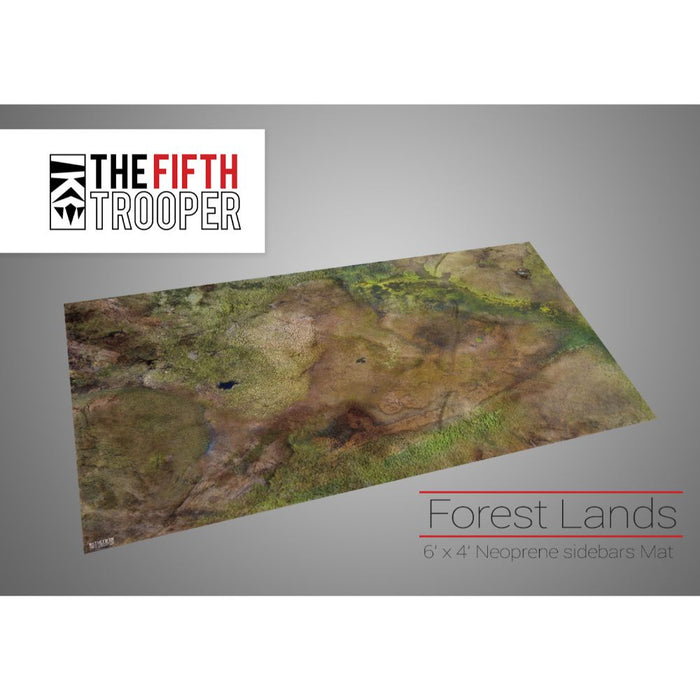 The Fifth Trooper - Game Mat - Forest Lands w/ bag (Mousepad 4x6')