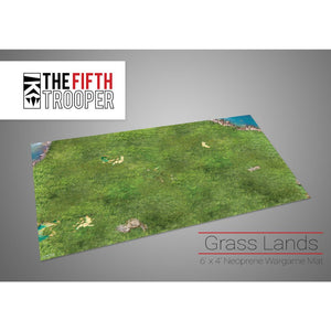 The Fifth Trooper - Game Mat - Grass Lands w/ bag (Mousepad 4x6')