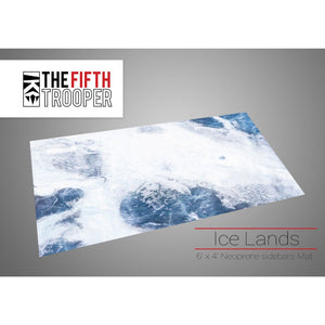 The Fifth Trooper - Game Mat - Ice Lands w/ bag (Mousepad 4x6')