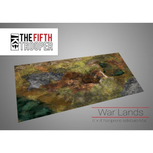 The Fifth Trooper - Game Mat - War Lands w/ bag (Mousepad 4x6')