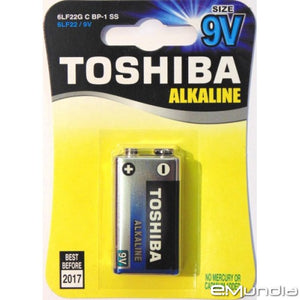 Toshiba - 9V HP Alkaline Battery (1)