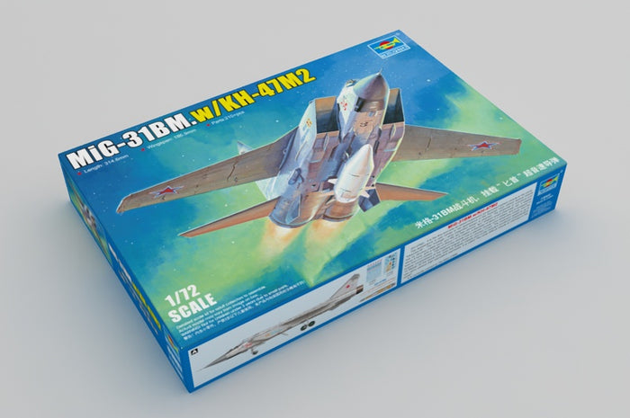 Trumpeter - 1/72 MiG-31BM "Foxhound" w/KH-47M2