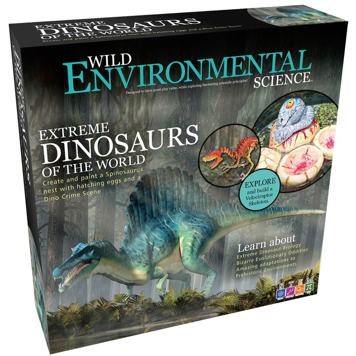 Wild Environmental Science - Extreme Dinosaurs Of The World