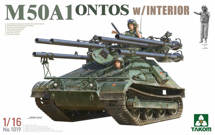 Takom - 1/16 M50A1 ONTOS w/ Interior