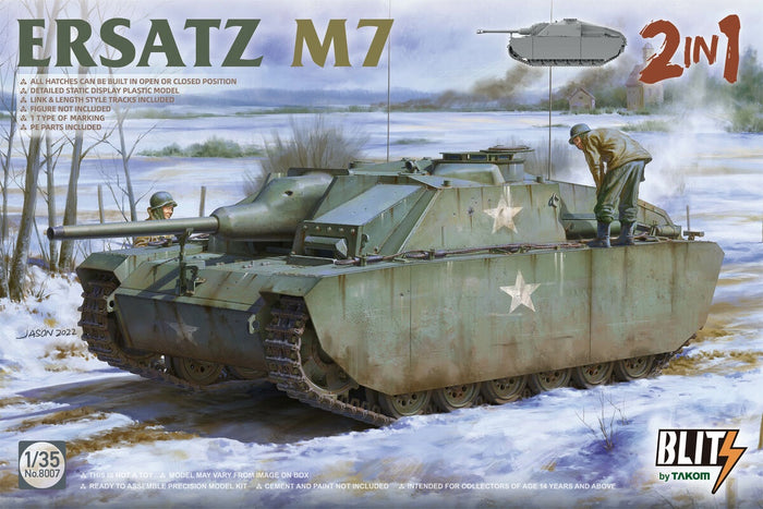 Takom - 1/35 ERSATZ M7 2 in 1