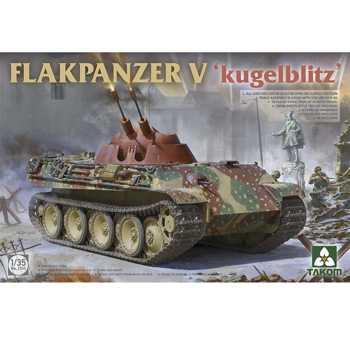 Takom - 1/35 Flakpanzer V Kugelblitz