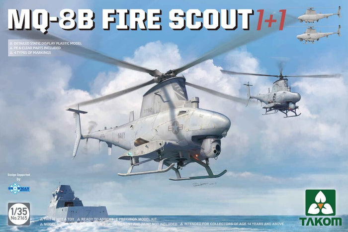 Takom - 1/35 MQ-8B FIRE SCOUT 1+1