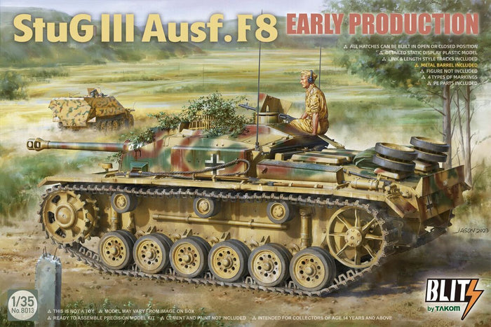 Takom - 1/35 StuG III Ausf.F8 Early Prodution