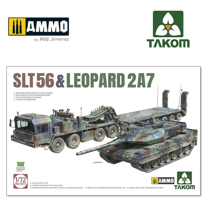 Takom - 1/72 SLT56 & Leopard 2A7