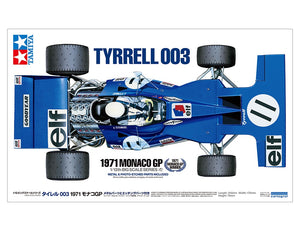 Tamiya - 1/12 Tyrrell 003 1971 Monaco GP