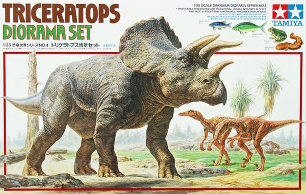 Tamiya - 1/35 Triceratops Diorama