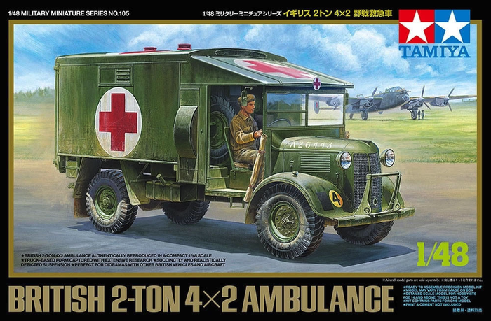 Tamiya - 1/48 British 2-Ton 4x2 Ambulance