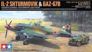 Tamiya - 1/48 Ilyushin IL-2 Shturmovik & GAZ-67B Set