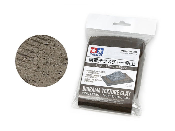 Tamiya - Diorama Texture Clay (Soil Effect D. Earth) 150g