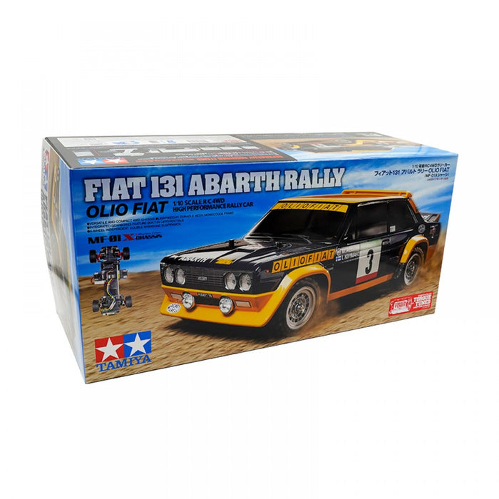 Tamiya - R/C Fiat 131 Abarth Rally Olio Fiat (MF01X) (No ESC Incl.)