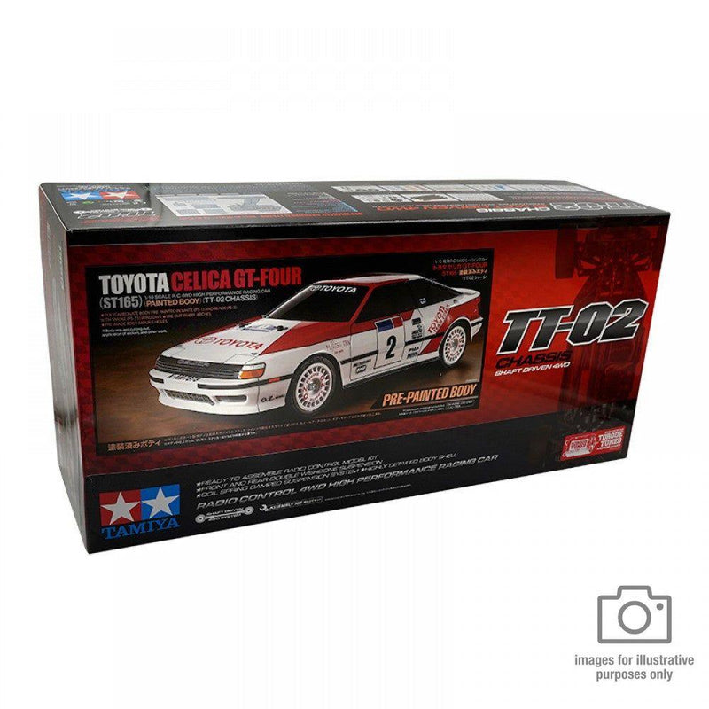Tamiya R/C Toyota Celica GT-Four w/ Painted Body (TT02) (No ESC