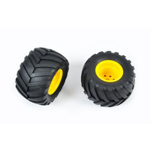 Tamiya - Rear Tyres & Wheels for 58205