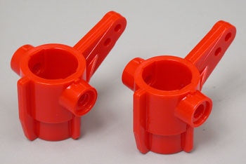 Tamiya - TA01 Front Uprights (Red)