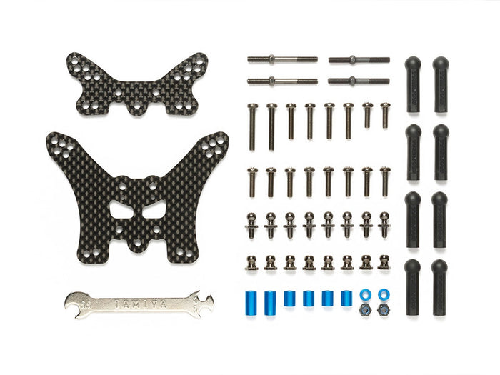 Tamiya - TT02B Carbon FR Damper Stays