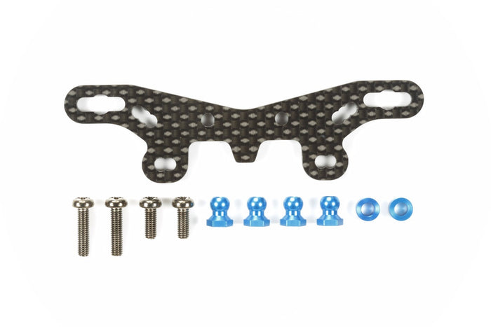 Tamiya - TT02S Carbon Damper Stay Front