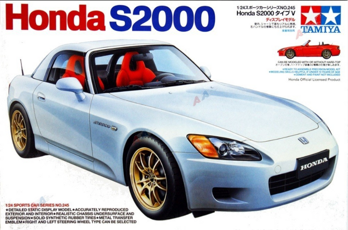 Tamiya - 1/24 Honda S2000 (2001 Version)