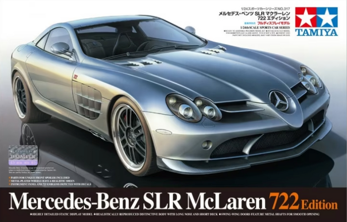 Tamiya - 1/24 Mercedes-Benz SLR McLaren 722 Edition