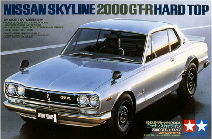 Tamiya - 1/24 Nissan Skyline 2000 GT-R HardTop