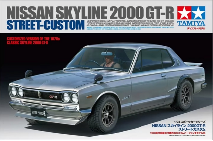 Tamiya - 1/24 Nissan Skyline 2000 GT-R Street Custom