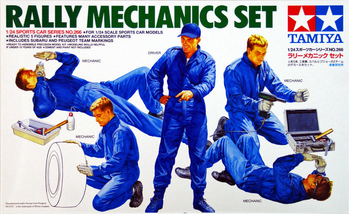 Tamiya - 1/24 Rally Mechanics Set