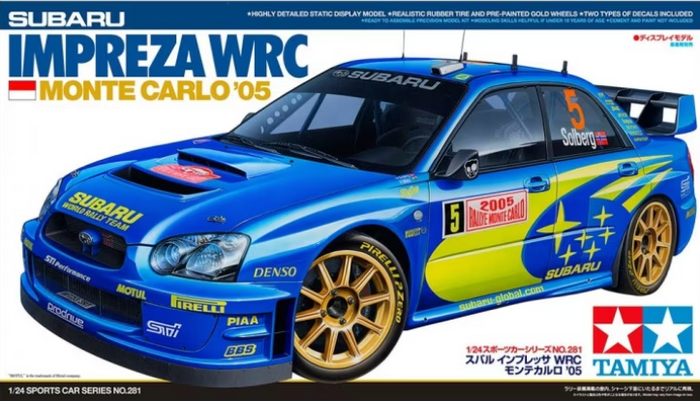 Tamiya - 1/24 Subaru Impreza WRC MC '05