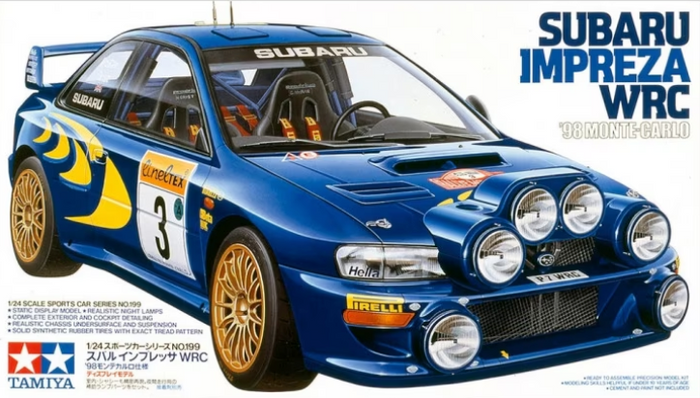 Tamiya - 1/24 Subaru Impreza WRC