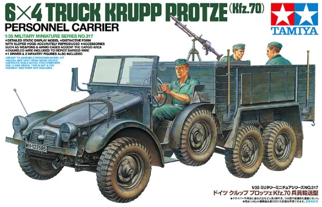 Tamiya - 1/35 6x4 Krupp Person Carrier