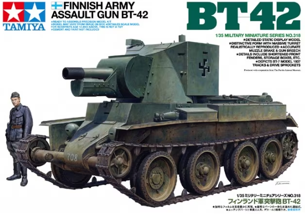 Tamiya - 1/35 Finnish Army Assault Gun BT-42