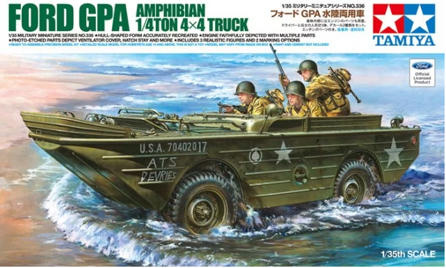 Tamiya - 1/35 Ford GPA Amphibian 1/4ton 4x4 Truck