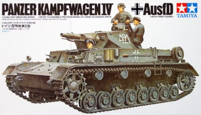 Tamiya - 1/35 German Pz.Kpfw. IV Ausf. D