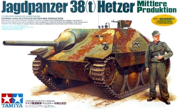 Tamiya - 1/35 Hetzer Mid Production